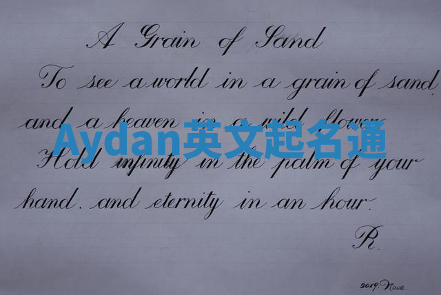 Aydan英文起名通