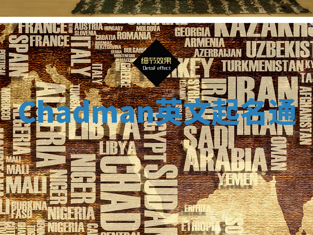 Chadman英文起名通