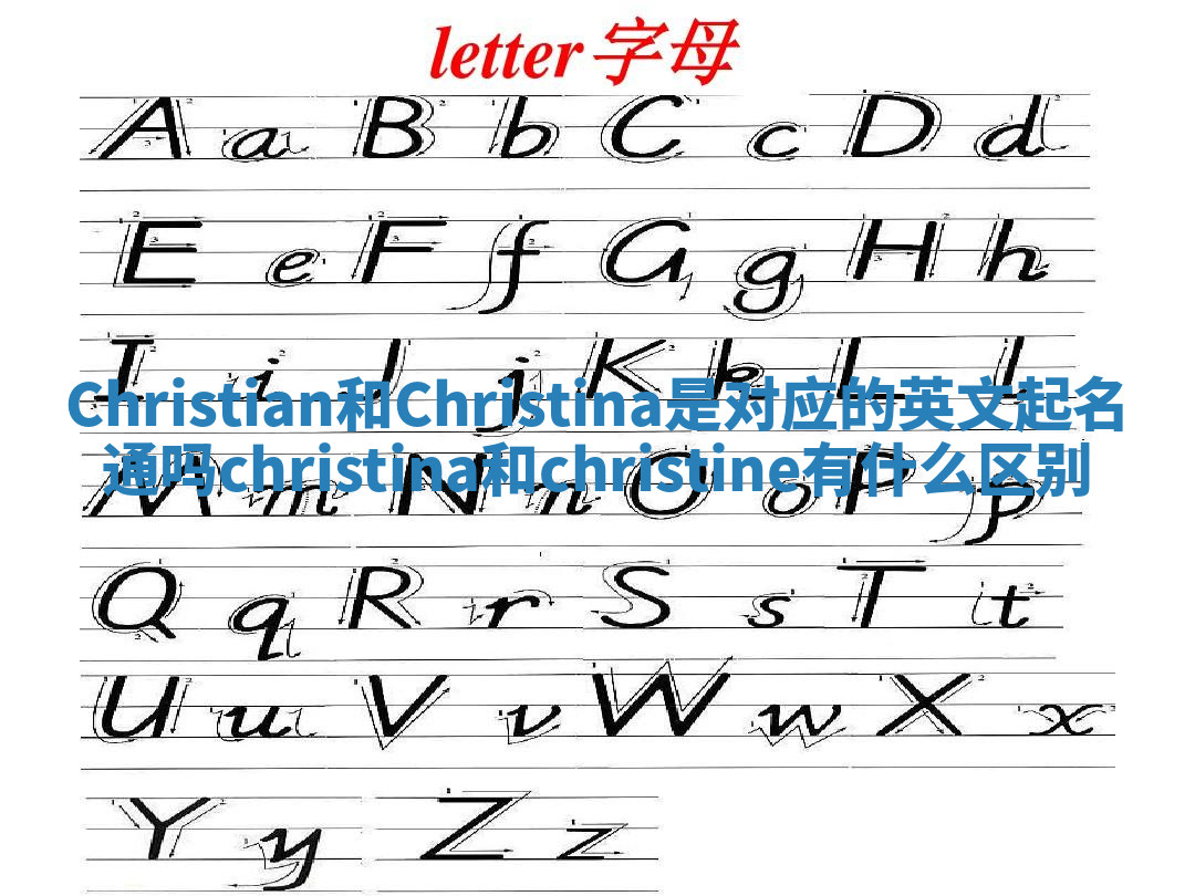 Christian和Christina是对应的英文起名通吗 christina和christine有什么区别