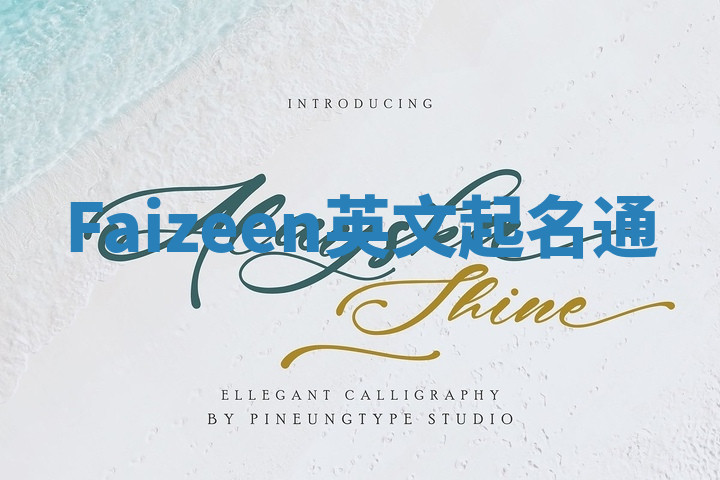 Faizeen英文起名通