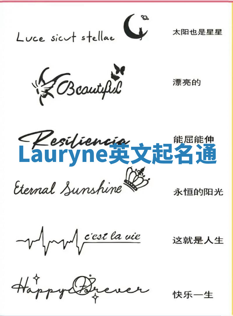 Lauryne英文起名通