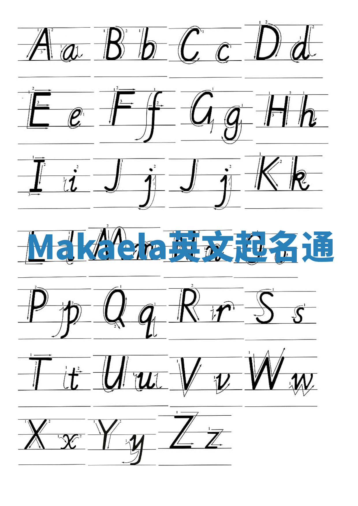 Makaela英文起名通