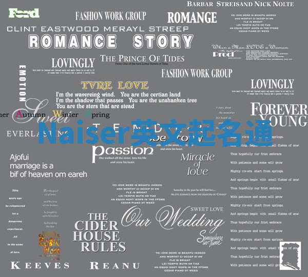 Naiser英文起名通 Naiser英文起名通