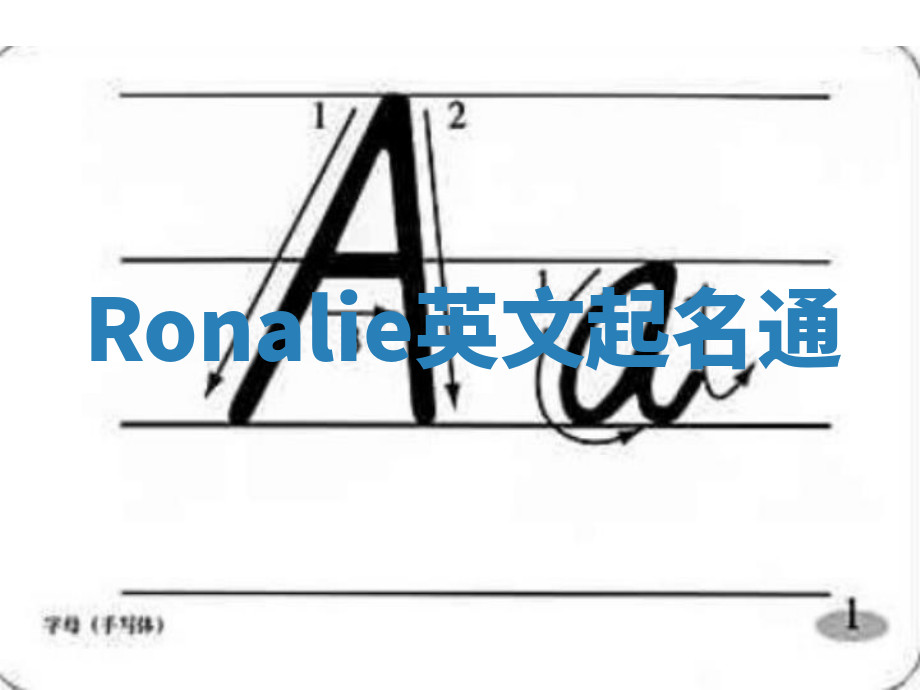 Ronalie英文起名通 Ronalie英文起名通
