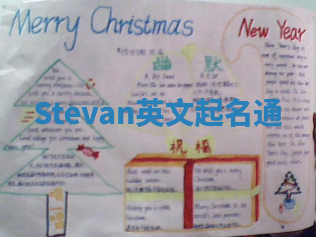 Stevan英文起名通