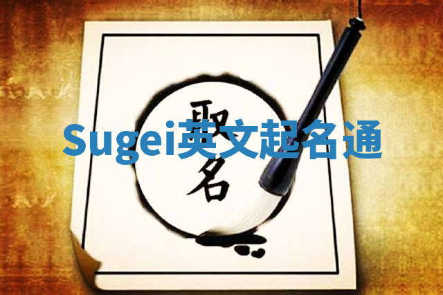 Sugei英文起名通