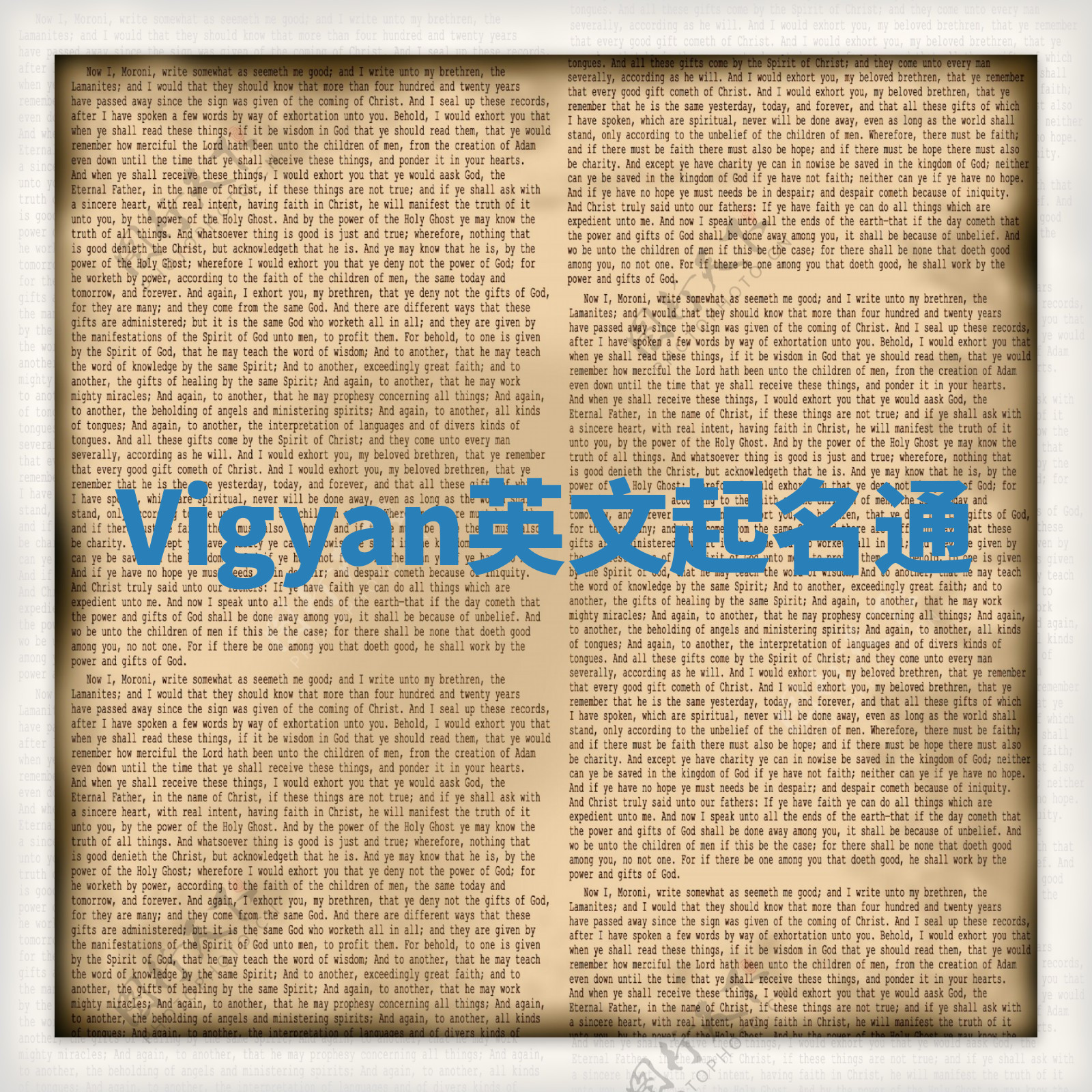Vigyan英文起名通 Vigyan英文起名通