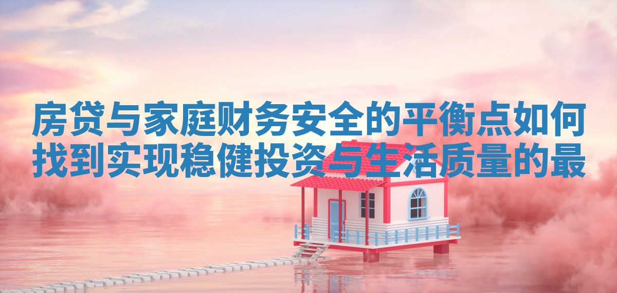 房贷与家庭财务安全的平衡点如何找到实现稳健投资与生活质量的最