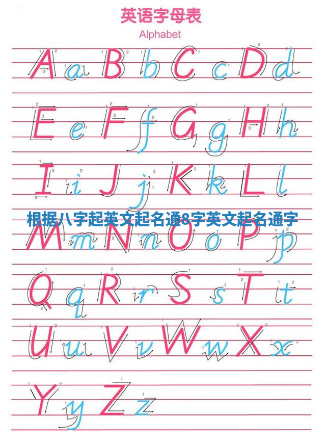 根据八字起英文起名通 8字英文起名通字 根据八字起英文起名通 8字英文起名通字